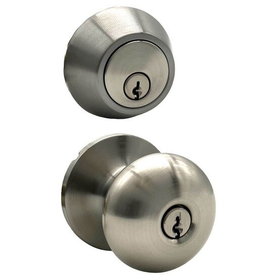 Ultra Flat Ball Entry Lock & Deadbolt Combo | MFS Supply